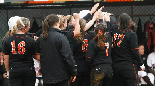 Softball Tigers Run Out of Rallies, Split with Brown
