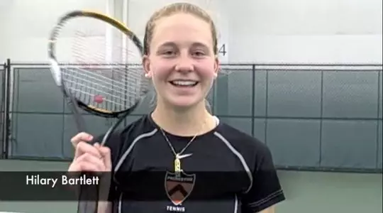 Latest TigerCam Installment Follows Women's Tennis to Harvard and Dartmouth
