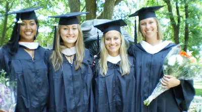 Photos from Women's Soccer Alumni Game, Graduation