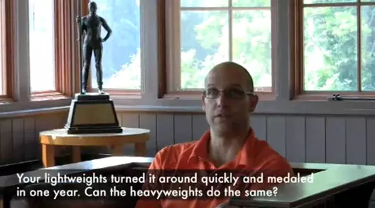 Heavyweight Coach Greg Hughes Relives 2009 Lightweight Season, Discusses Heavyweight Goals In Part Two Of Video Chat