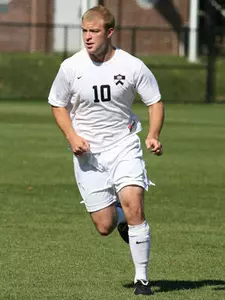 Hare Scores Game-Tying Goal Against Adelphi in a 1-1 Double Overtime Contest