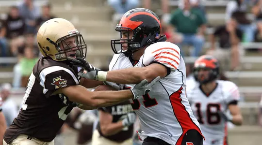 Defense, Big Plays Send Football To 17-14 Victory At Lehigh