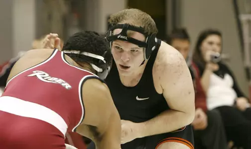 Wrestling Team Sweeps Harvard, Brown In Program Milestone Day