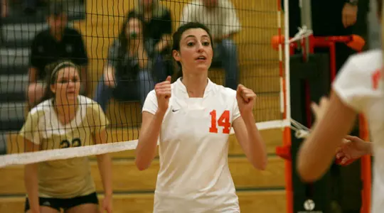 Volleyball Falls Out Of First With 3-0 Loss At Yale