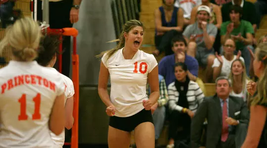 Volleyball Overcomes Multiple Match Balls, Stuns St. John's 3-2