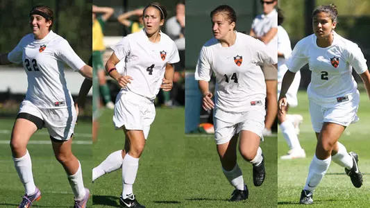 Four Tigers Selected to All-Ivy Women's Soccer Teams