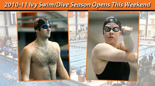 Swimming/Diving Squads Open Ivy Seasons In Tri-Meet At Cornell