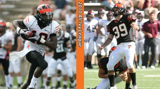 Peacock, Jacob Lead Eight Tigers On 2010 All-Ivy League Football Team