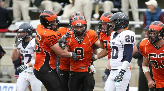 #18 Penn Routs Tiger Football Team To Stay Perfect In Ivy League