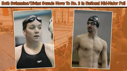 Both Swim/Dive Teams Reach No. 2 In National Mid-Major Rankings