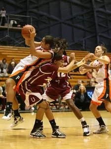 Rasheed Scores 22 to Lead Women's Basketball to 87-45 Win Over Rider