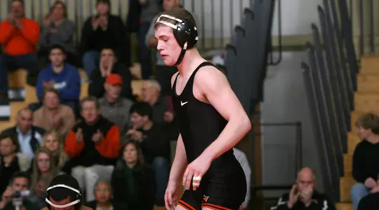 Brown Rallies For 28-21 Home Wrestling Victory