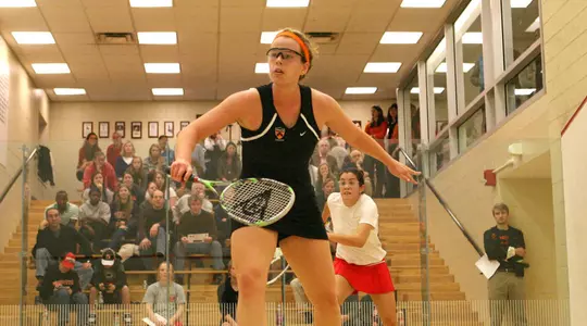 Top-Ranked Harvard Defeats Tiger Women's Squash 7-2 At Jadwin