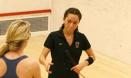 Women's Squash Sweeps Dartmouth, Heads To Unbeaten Harvard