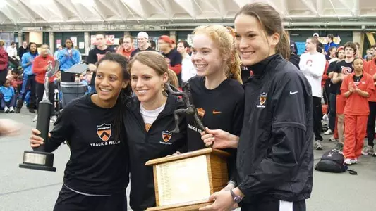 Thirty Tigers Earn All-Ivy Honors in Indoor Track & Field