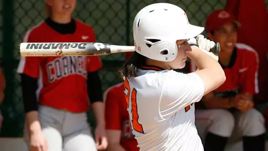 Lettire Ties Homer Record in Dartmouth's Sweep of Softball