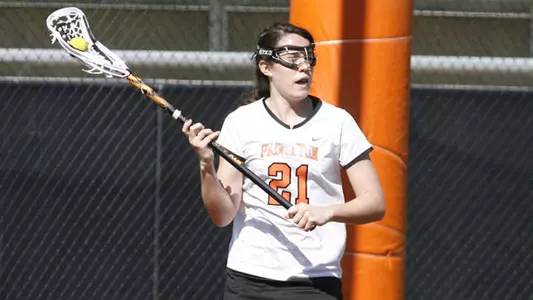Women's Lacrosse Holds Off Hopkins Rally, Wins Opener 9-8