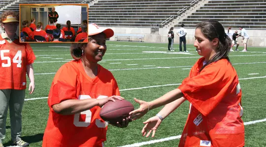 Annual Women's Football Clinic To Benefit Cancer Research Will Be Held May 1
