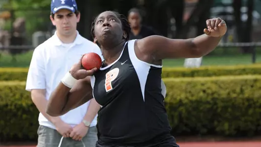 Billings Wins Shot Put at Penn Relays