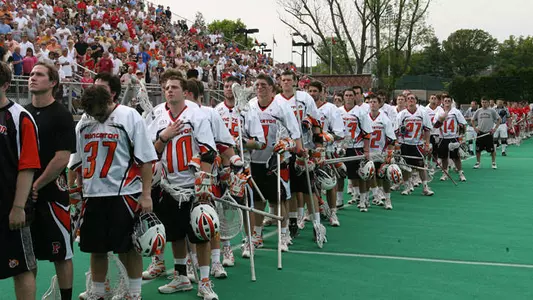 Princeton Welcomes Class Of 2014 In Men's Lacrosse