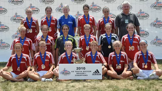 Four Women's Soccer Players Compete at National Tournament