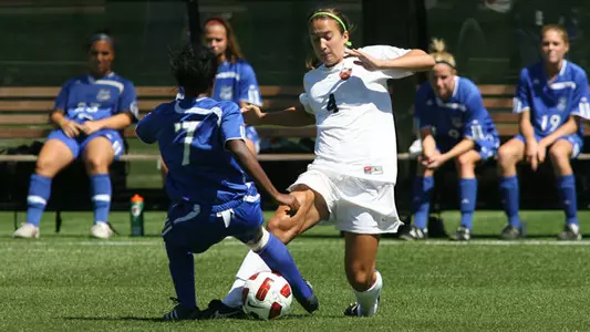 Hoy, Lazo Score in Women's Soccer Win at Villanova