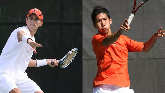 Faust, Shoji Get Doubles Win at Farnsworth/Princeton Invitational