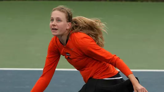 Bartlett Ends Duke Tournament with Win for Women's Tennis