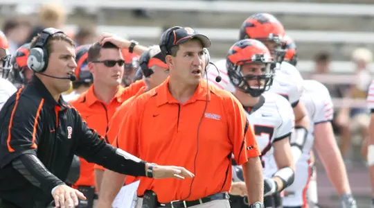 Football Notes: Practice Schedule, Preseason Poll, Coach's Comments