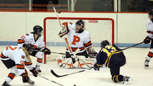 Weber Earns Second ECAC Goalie of the Week Award