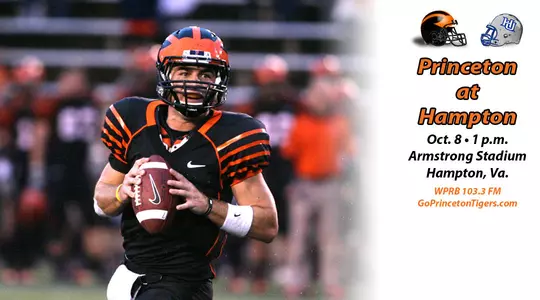 Football Heads To Hampton To Open Challenging Three-Game Trip