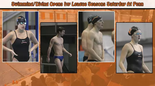 Swimming/Diving Ivy Seasons Open Saturday With Tri-Meet At Penn
