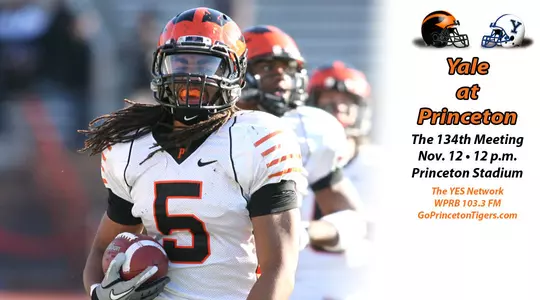 YES Network To Televise Football Team's 134th Meeting With Rival Yale