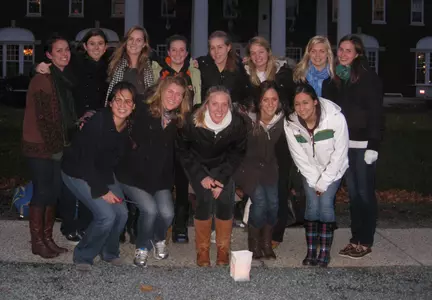 Princeton Athletics Shines a Light Against Domestic Violence