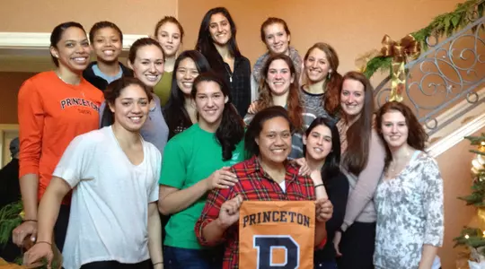 Happy Holidays From The Princeton Women's Basketball Team