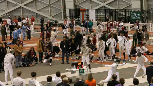 Women First, Men Third Midway Through Ivy Fencing Meet