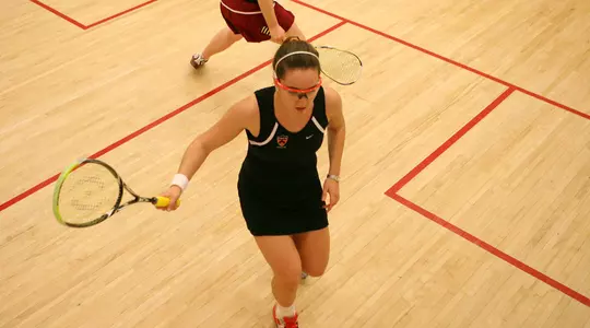 Women's Squash Nearly Stuns Top-Ranked Harvard, Falls 5-4 In Cambridge
