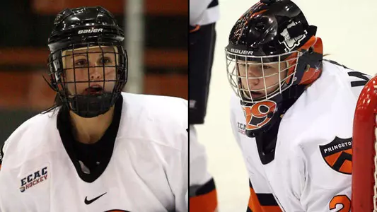 Sherry and Weber Claim All-Ivy Women's Hockey Honors