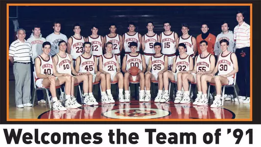 Men's Basketball to Honor '91 Team at Saturday's Game