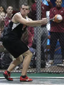 Men's Track & Field In the Driver's Seat After Day 1 of Heps
