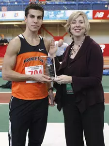 Men's Track & Field Sets Heps Point Record with Second Straight Title