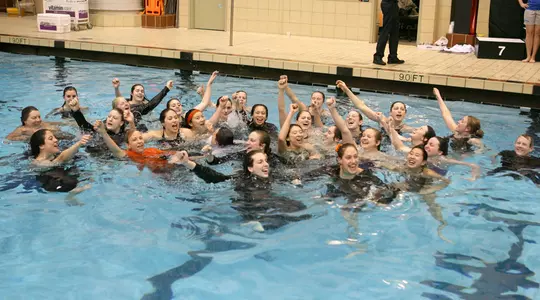 Ivy Champion Women's Swimming & Diving Earns Pair Of Team Awards