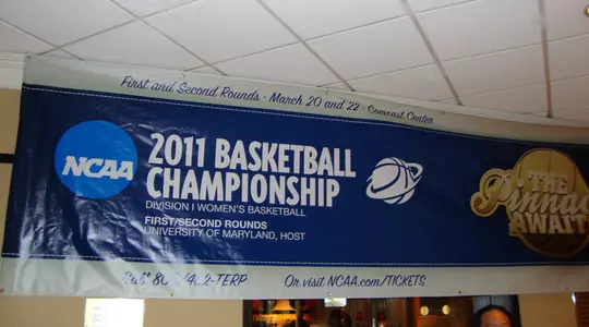 Women's Basketball Arrives in Maryland for NCAA Tournament