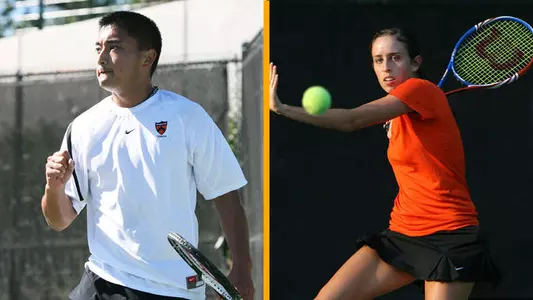 Tennis Teams to Play Pair of Weekend Matches