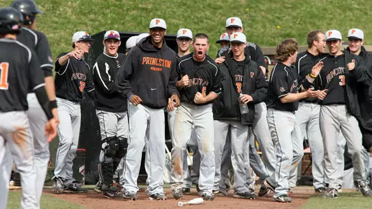 Seventh Inning Rally Helps Baseball Team to Sweep of Yale in Ivy Doubleheader