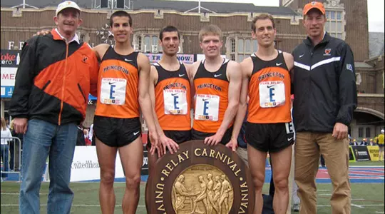 Men's 4xMile Wins at Penn Relays