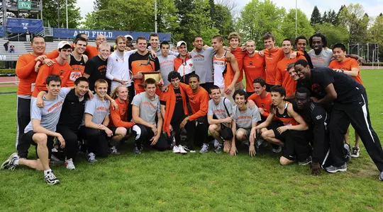 Men's Track & Field Sweeps for the Triple Crown
