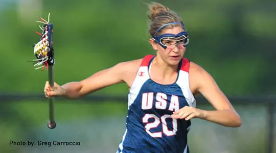 Women's Lacrosse Newbie Scores Six Goals to Lead U.S. to Victory