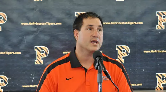Football Coach Bob Surace Comments On Preseason, Team On Media Day