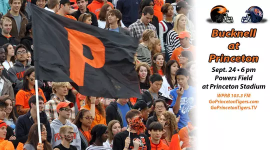 Football Looks To Continue Week 2 Winning Ways Under Lights vs. Bucknell